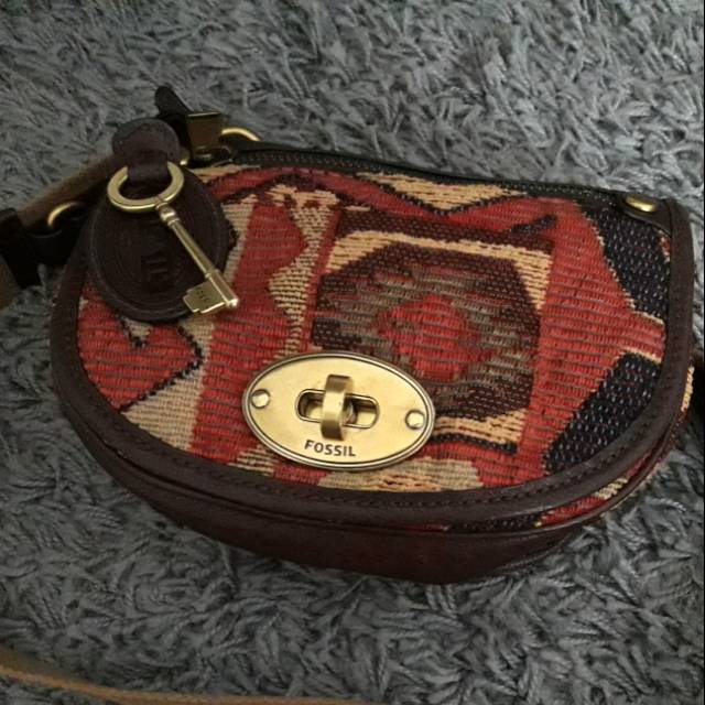 Tas Fossil Emilia Crossbody Tapestry
