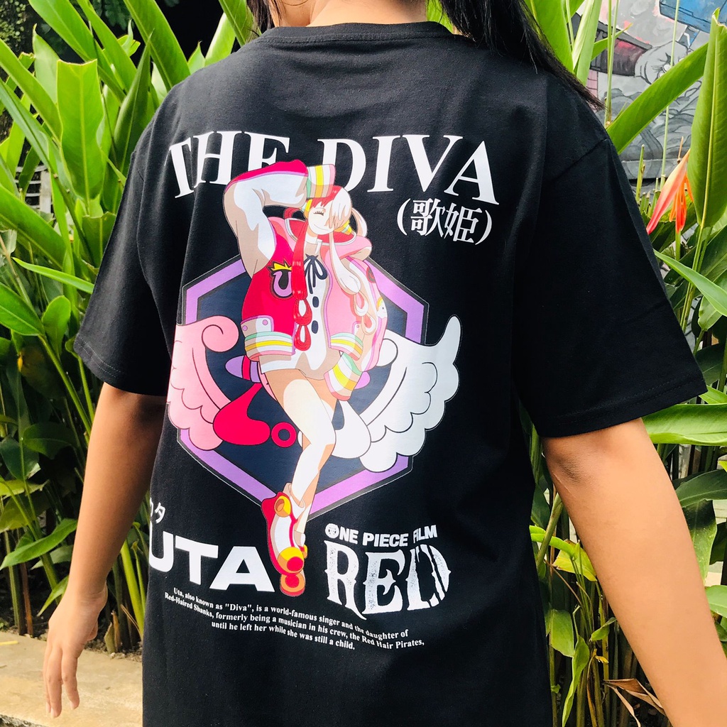 Tshirt Uta Diva Anime Manga One Piece Premium Unisex