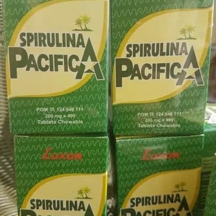 Sale Spirulina Pacifica Luxor Isi 400 Tablet / Spirulina Luxor Terbaru