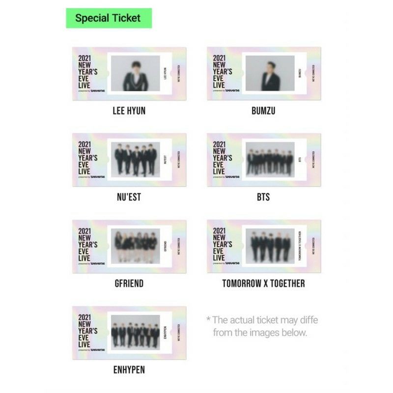pelunasan Special Ticket NYEL BTS