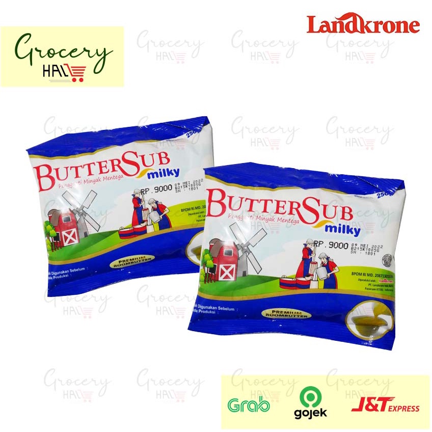 

LANDKRONE BUTTER SUB MILKY 250 GRAM ( PENGGANTI MENTEGA / BUTTERSUB )