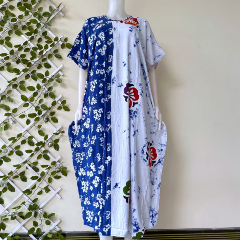 Daster long kalong batik cap LD 140 PB 130 daster jumbo daster murah kain premium