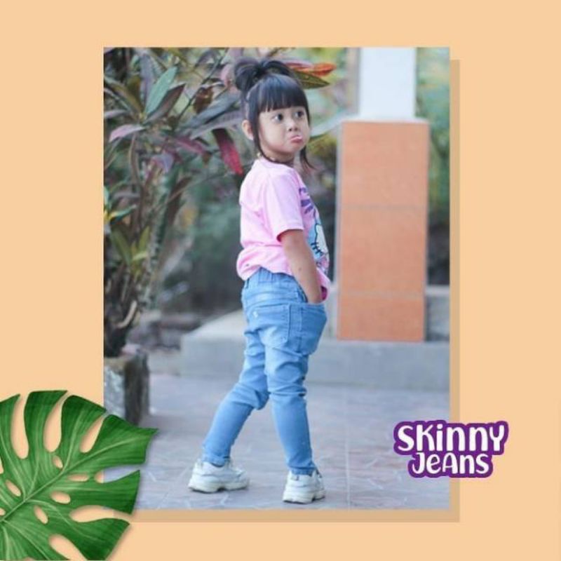 CELANA JEANS ANAK SKINNY 1-6 TAHUN