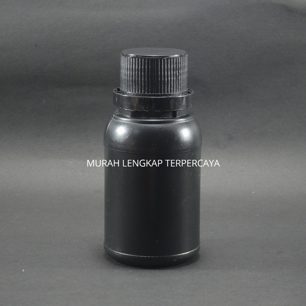 BOTOL AGRO 100 ML HDPE LABOR HITAM