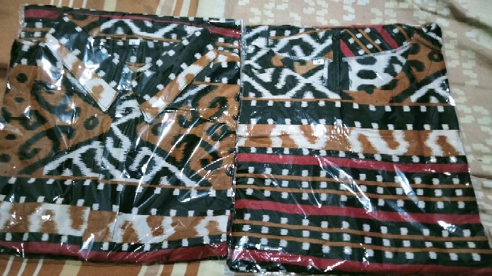 Baju Natal Terbaru Couple Rama Shinta Couple - Melani Set Couple Lilit Rovella Batik Couple Modern