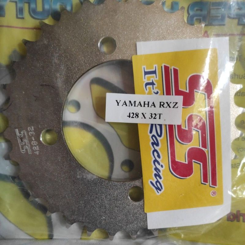 Gear Belakang SSS 428 28 30 31 32 33 34 35 36 37 38 39 40 RXZ RXKing Jupiter Vega MX FIZR-SSS 428-32