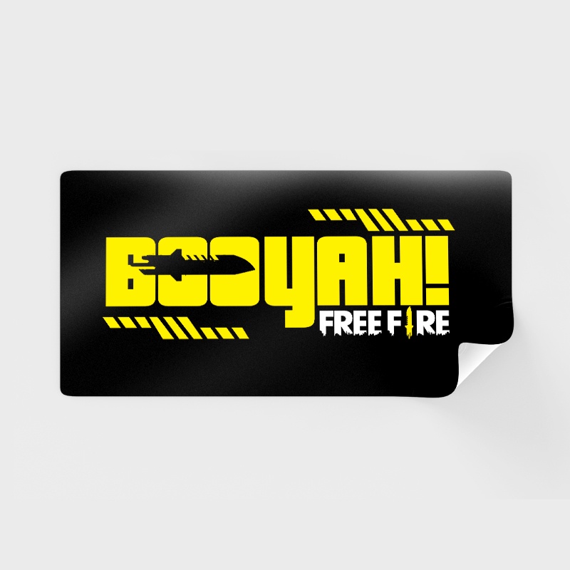 Stiker Free Fire Booyah FF Satuan Anti Air