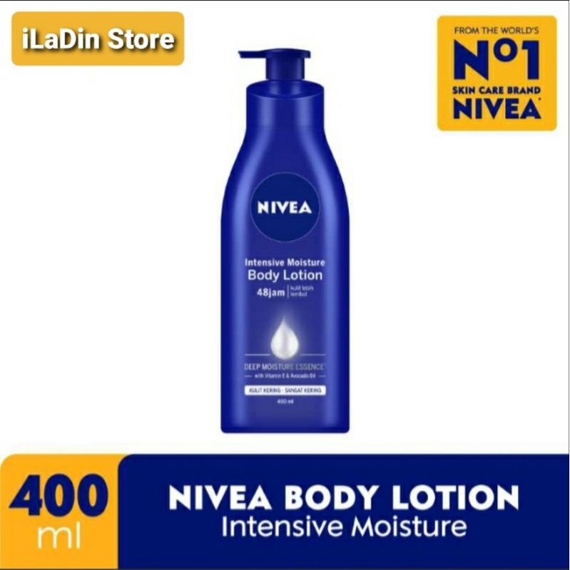 Nivea Body Intensive Body Lotion 400ml- perawatan tubuh untuk kulit kering