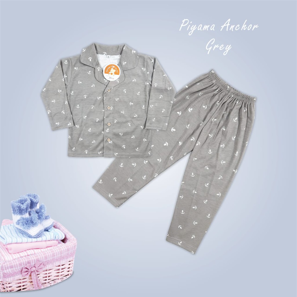 Promo !! PIYAMA BABY NIA PREMIUM SERIES ANCHOR - PIYAMA BABY NIA PREMIUM - PIYAMA BABY BERKUALITAS