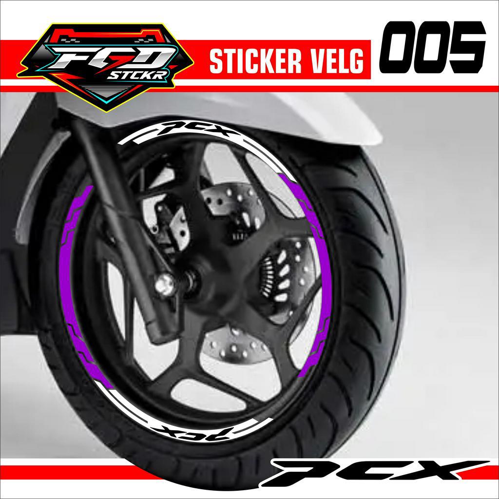 Cutting Sticker Lis Velg Honda PCX 150 / PCX 160 Variasi Reflektive 005