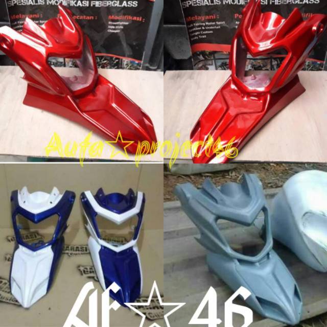 Headlamp Supermoto Yamaha New Vixion Shopee Indonesia