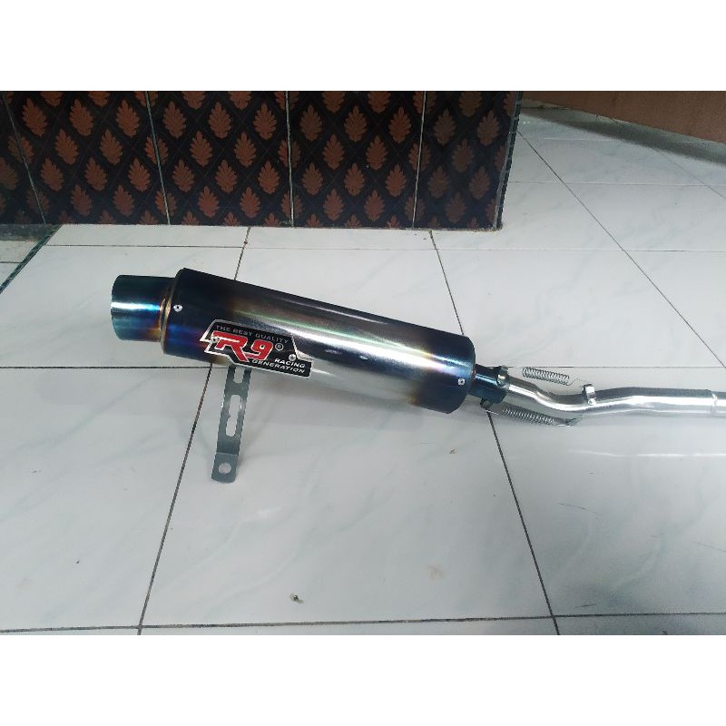 knalpot racing R9 supra knalpot racing r9 grand knalpot racing r9 vega knalpot racing r9 Jupiter dll