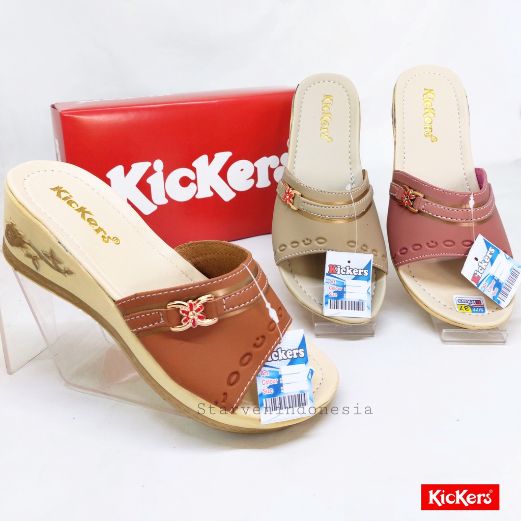 Wedges Wanita / Sandal Wanita / Sandal Pesta Murah Selop WS27