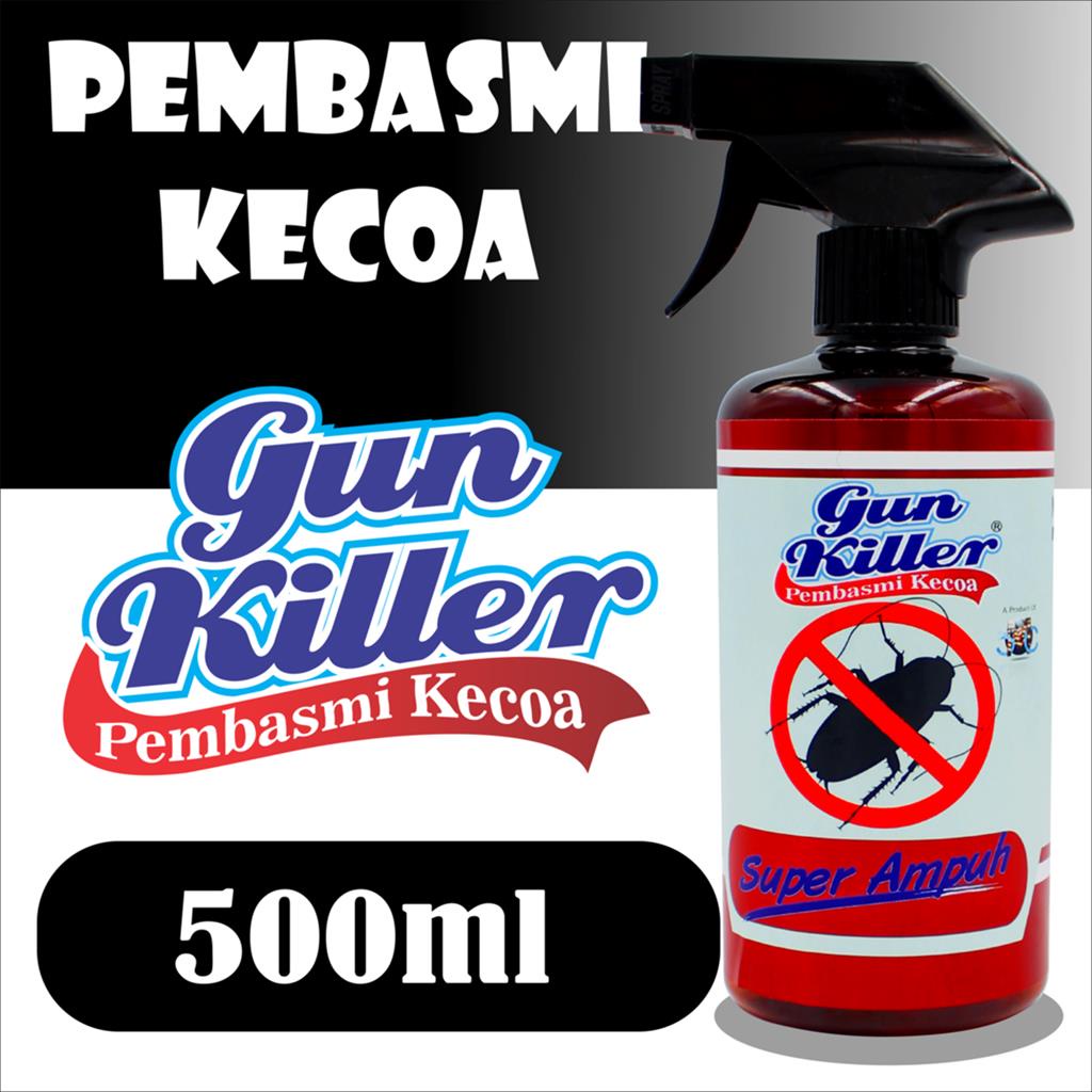 GUN KILLER PEMBASMI KECOAK 500 ML INSEKTISIDA