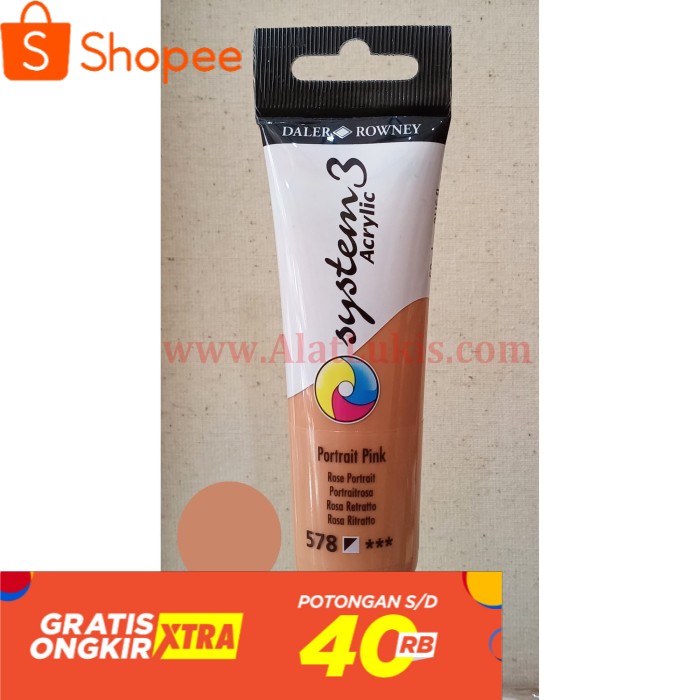 

Cat Akrilik System 3 59 ml warna Flesh Tint