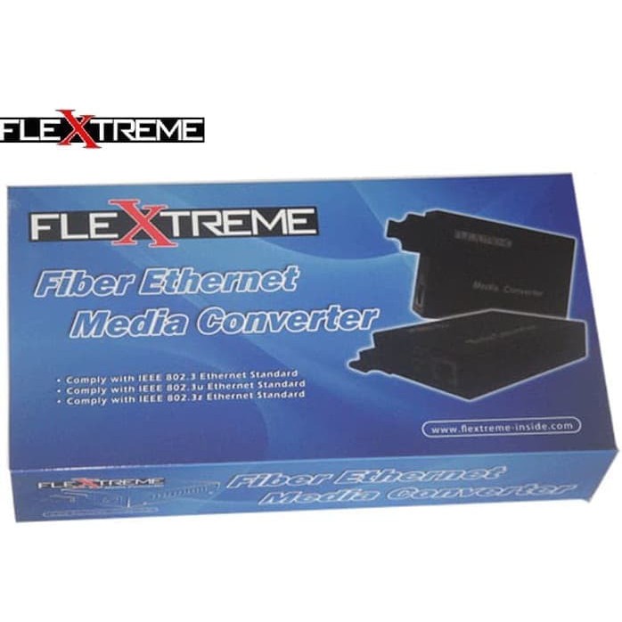 Flextreme FL-8110MA-11-2 Media Converter 10/100 Mbps to 100FX