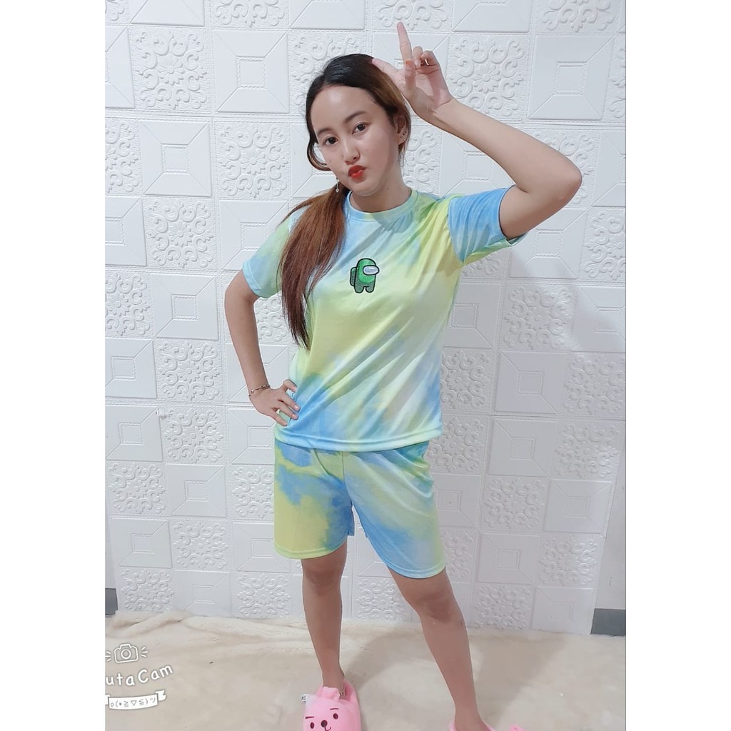 SETELAN ONE SET WANITA LESTARI TIE DYE BORDIR / DAILY SET / ONESET