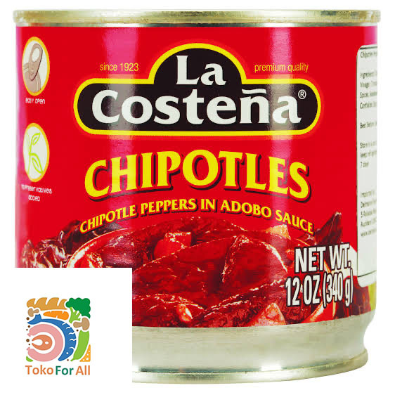

Ready- La Costena - Chipotle Peppers In Adobo Sauce (340G)