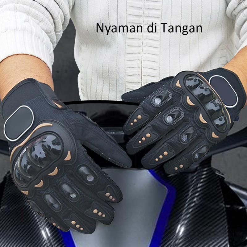 Mobeo Sarung Tangan Motor Pro Rider Sporty Batok Biker Gloves