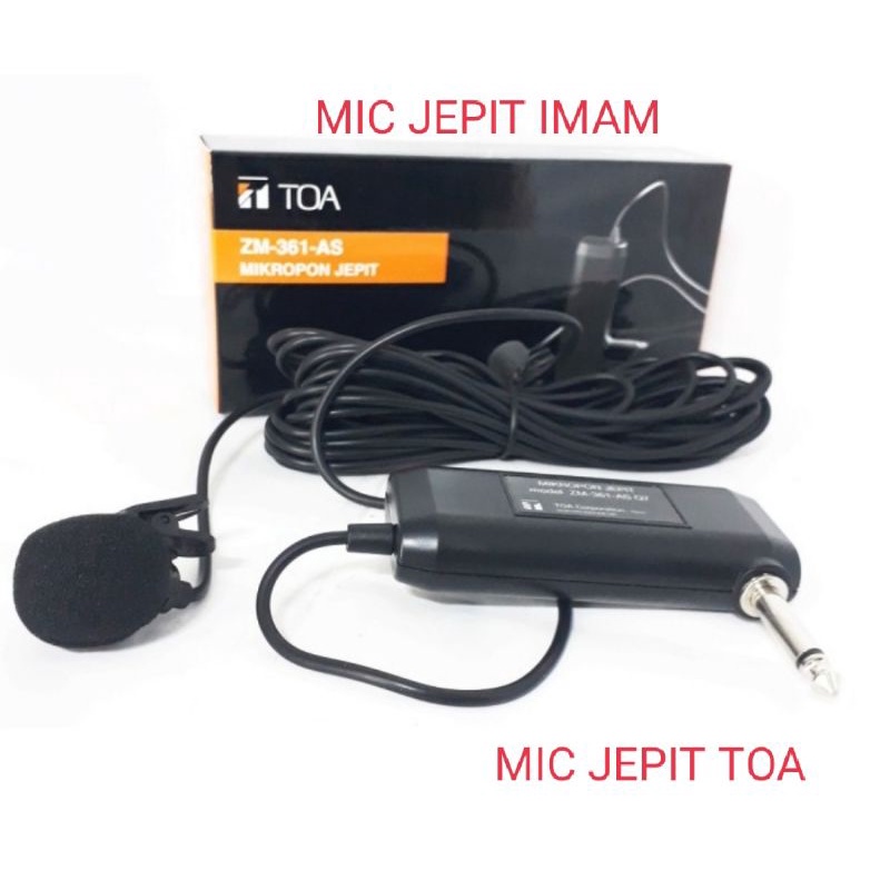MIC JEPIT TOA ZM 361 ORIGINAL MIC IMAM
