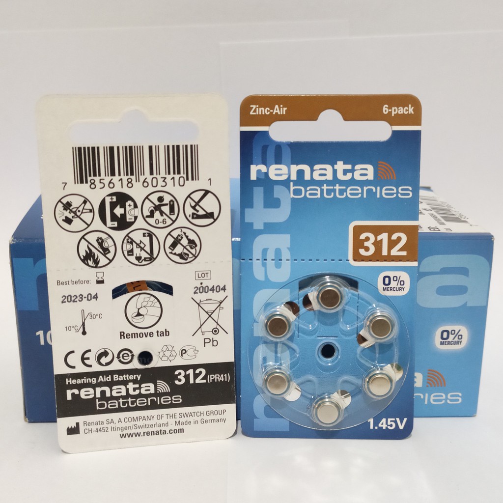 RENATA 312 PR41 BATRE BATREI BATERAI KANCING K80 K82 BANTU DENGAR ORIGINAL