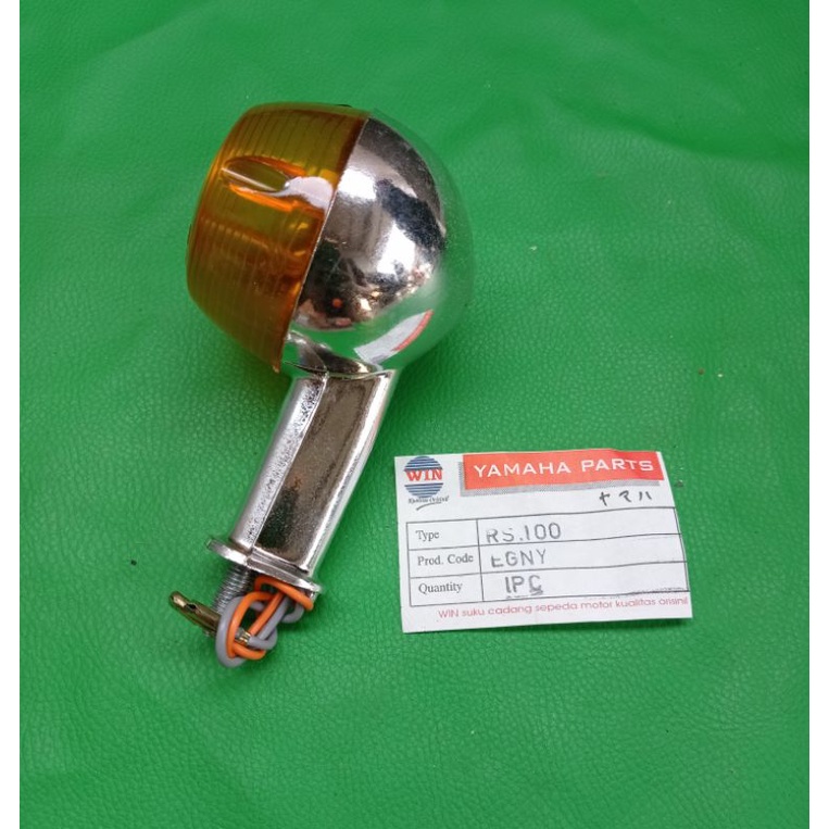 lampu sein sen asyy belakang bahan plastik yamaha l2g L2G yb100 YB100 rs100 RS100