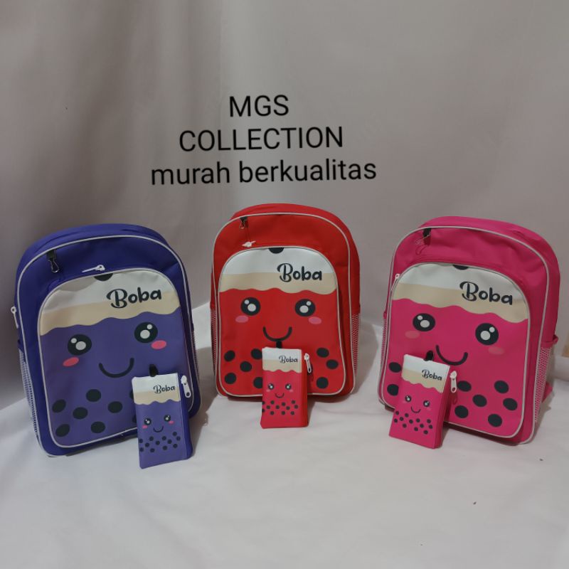 tas ransel SD karakter BOBA