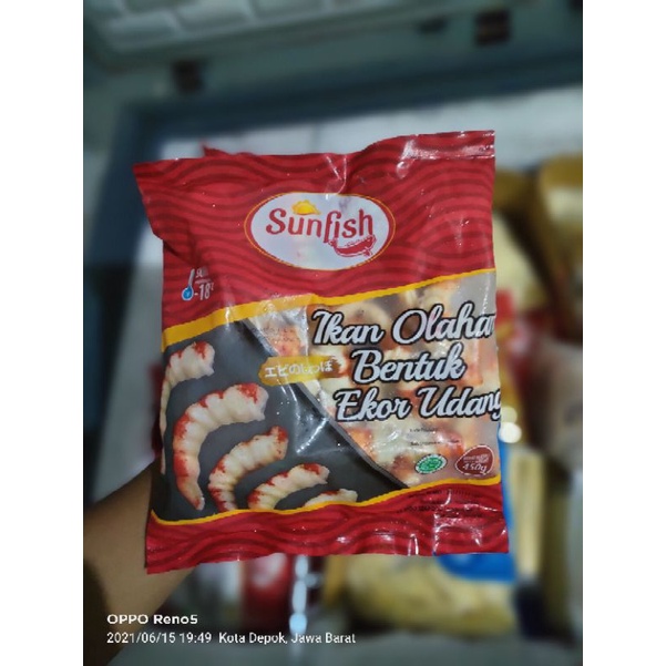 

Sunfish Ekor Udang 500 grm