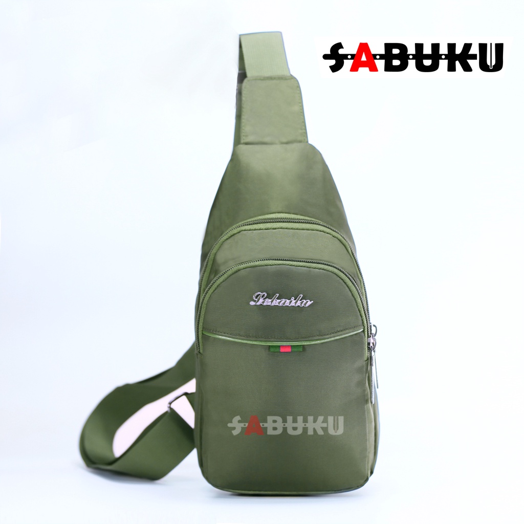 Tas Selempang Waist Bag Tas Slempang Tas Pinggang Weistbag Tas Bahu Pria - 136