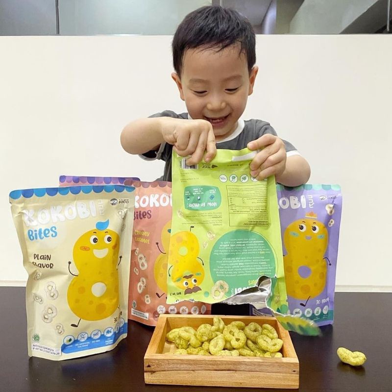 kokobi bites Snack Bayi Anak Tanpa Pengawet