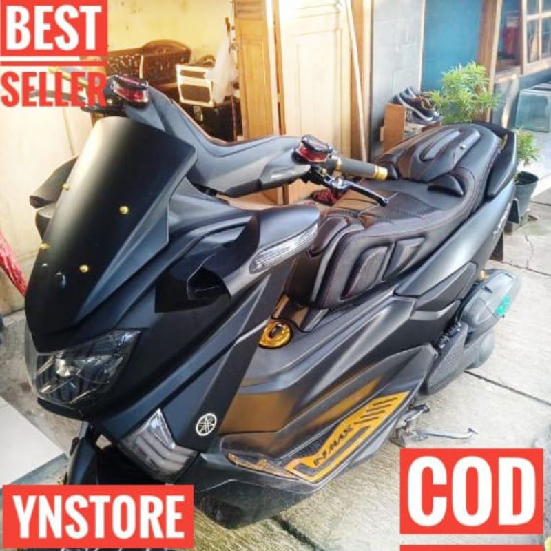 Kulit Jok Modifikasi Custom Motor Nmax New 2020 2021 2022 Nmax Old Cover Jok Nmax Model Predator