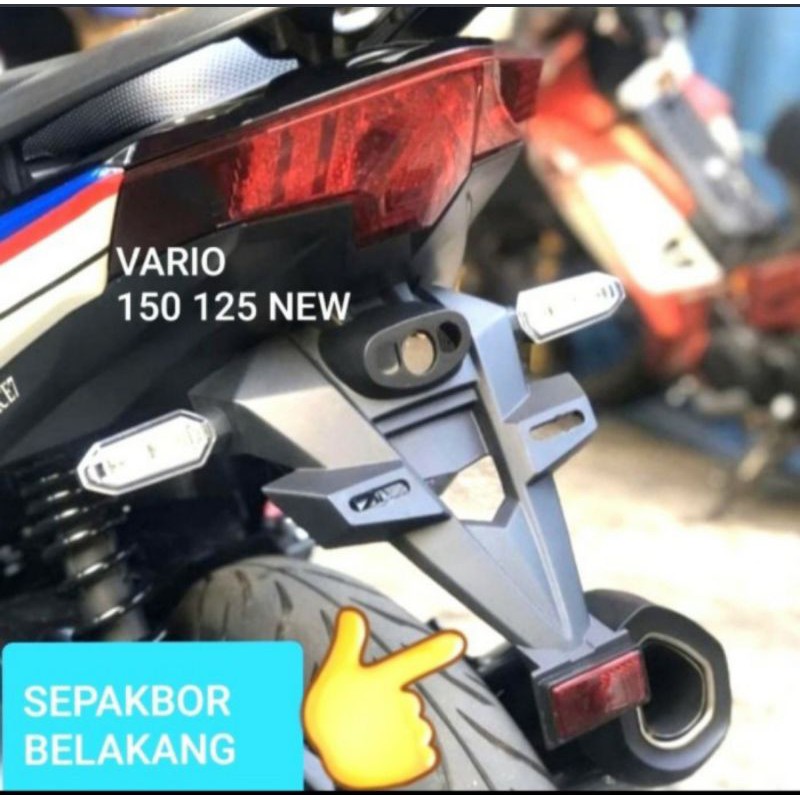 spakbor belakang vario 150 125 new fender vario tanpa mata kucing