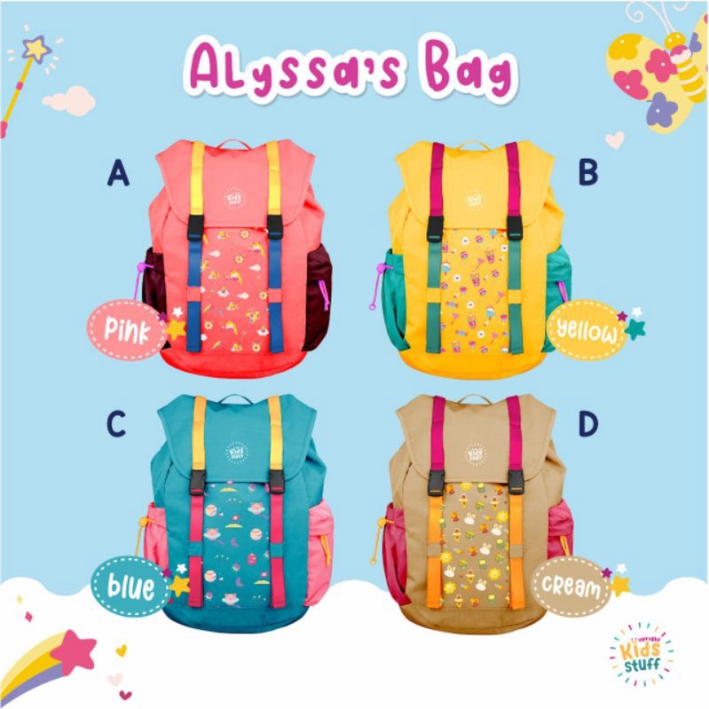 Tas Ransel Sekolah Anak SD/SMP/SMA Aiden & Alyssa by Upright Kids Stuff