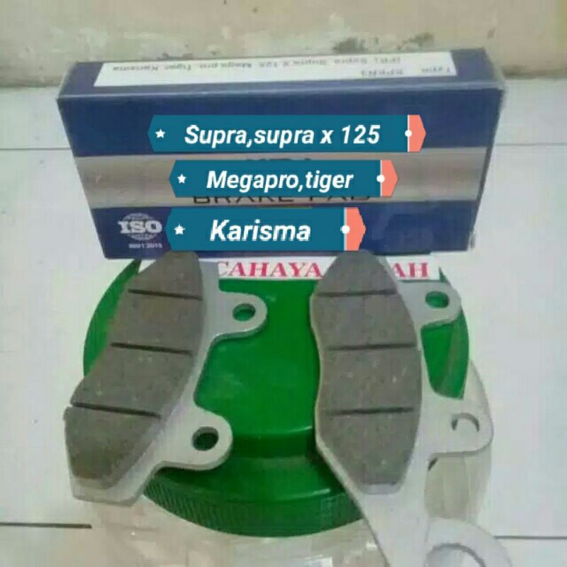 Kanvas rem cakram " supra,supra x 125,megapro,tiger,karisma"
