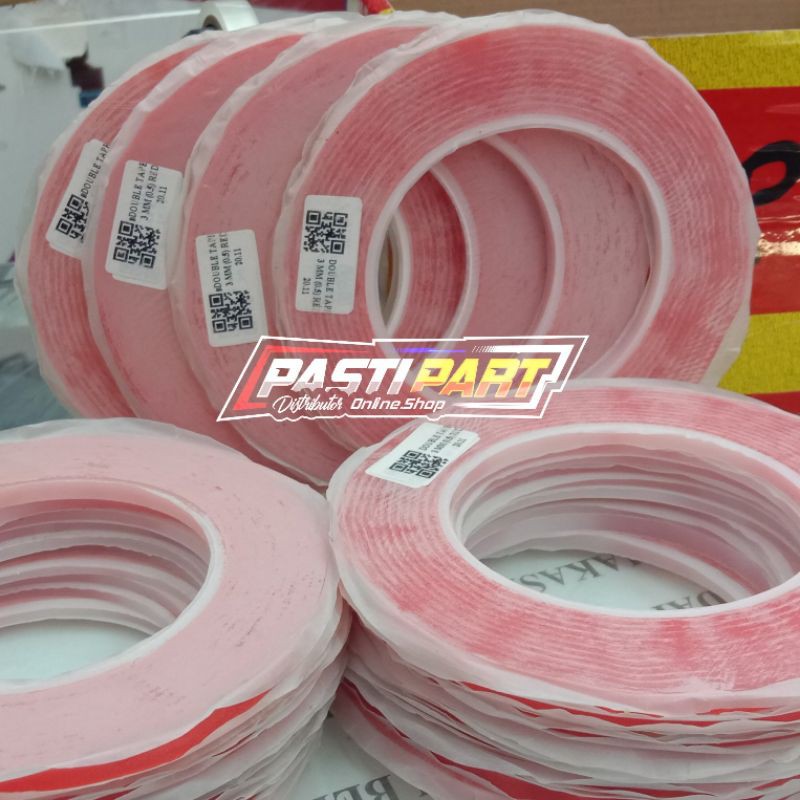 

Double Tape 3MM 0.5 Red