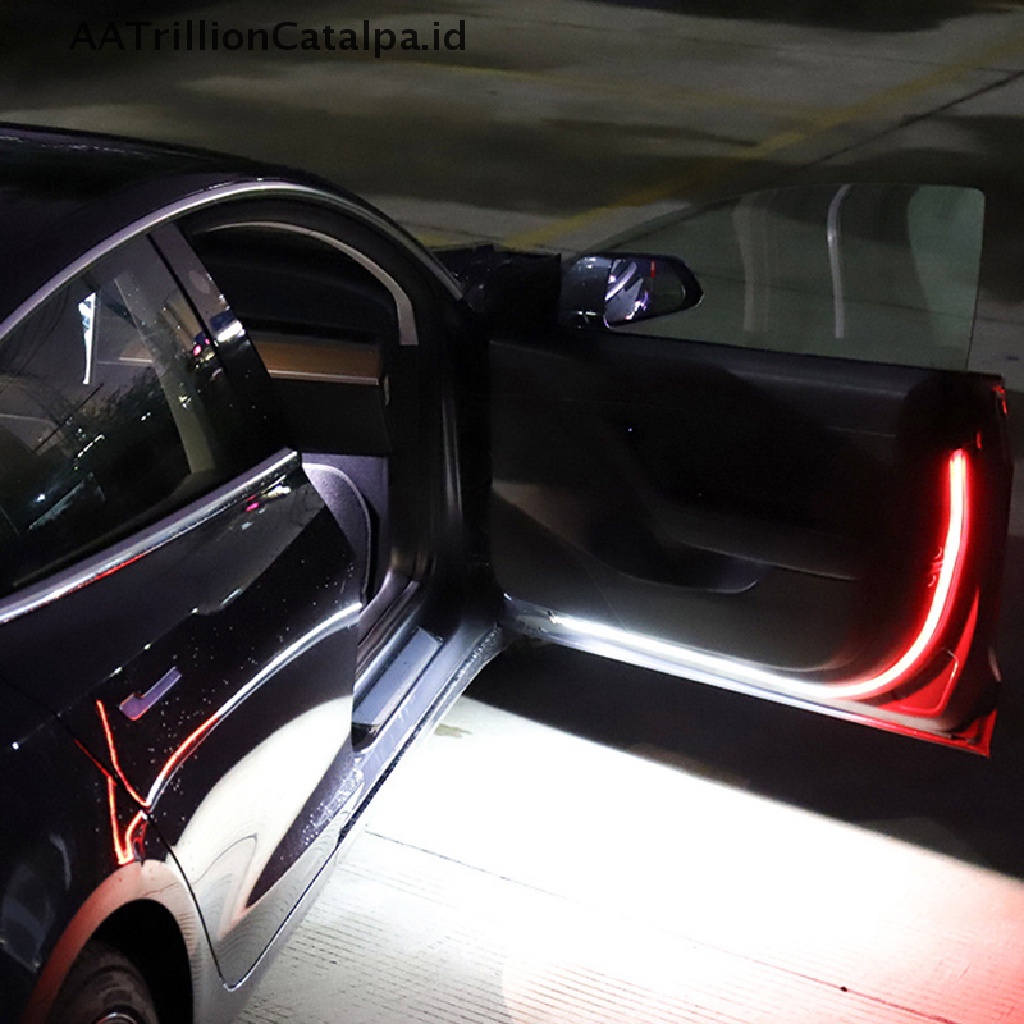 Aatrillioncatalpa Lampu Strip LED Fleksibel 47 Untuk Pintu Mobil