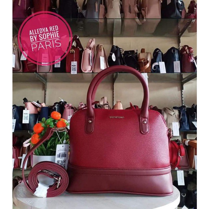 Tas Sophie Martin Tas Alledya Red Sophie Martin Tas Shopie Martin Tas Sophie Paris