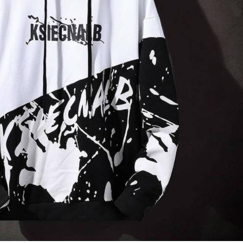 ۞ JAKET PRIA WANITA KSIECNALB PUTIH HITAM MURAH ✱