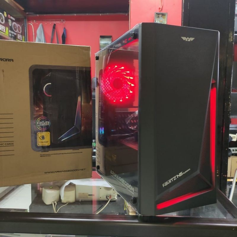 Pc Rakitan Gaming Intel Core i5-3470 Gen 3/16gb/vga rx 550 4gb ddr5