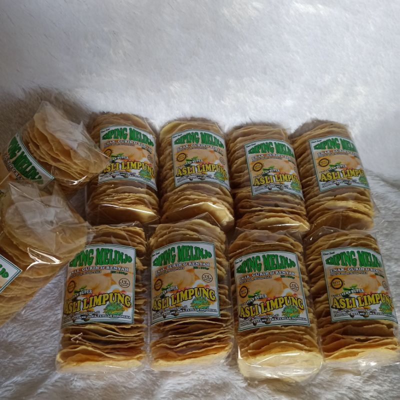 

EMPING MELINJO MENTAH JUMBO TAWAR 1/2KG //RASA ORIGINAL