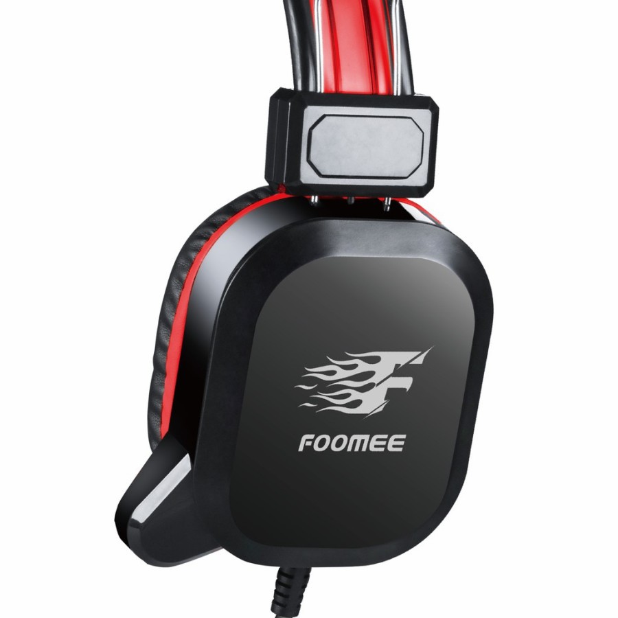 Headphone Gaming FOOMEE QG18 Headset Gaming Stereo With Mic