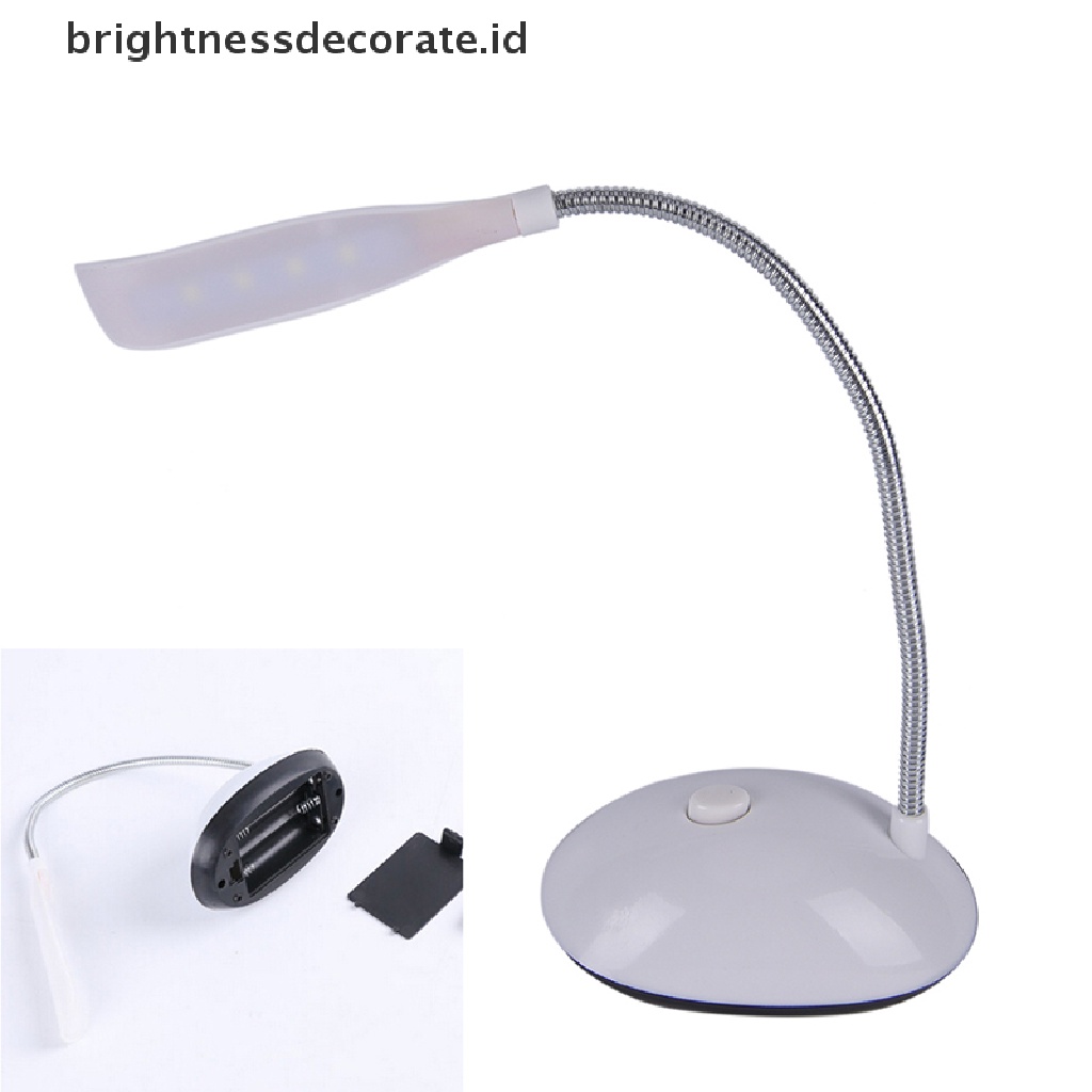 Lampu Baca 4 LED Portable Untuk Samping Tempat Tidur