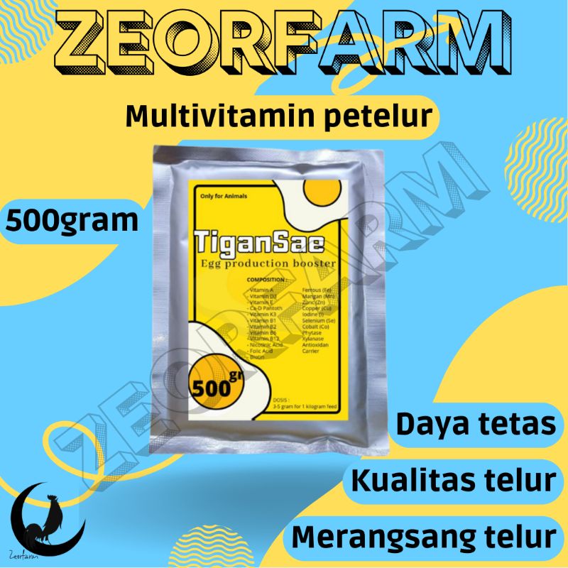 perangsang telur dan memperbaiki kualitas telur ayam puyuh unggas tigansae zeorfarm