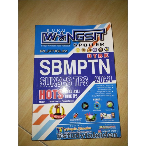 Preloved Buku Modul INTEN, Wangsit dan Kampung Soal
