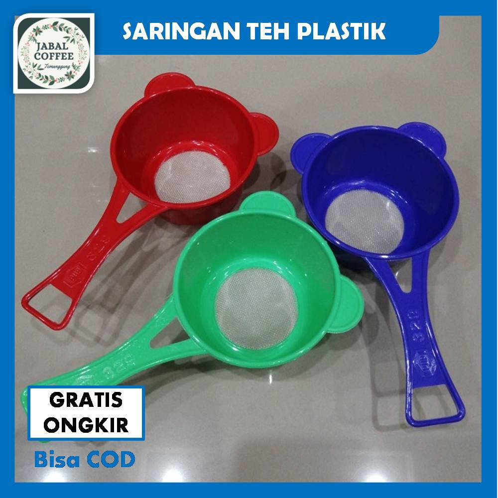 Saringan Kecil / Penyaring Teh / Saringan Teh Plastik Kecil / Saringan Santan