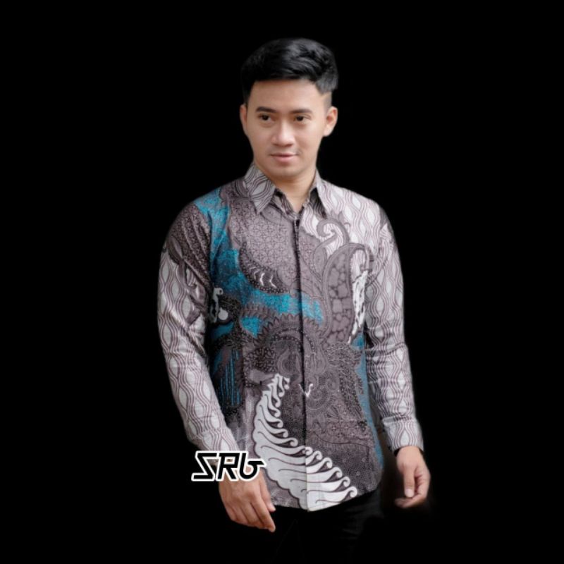 Kemeja batik lengan panjang,batik pria size jumbo