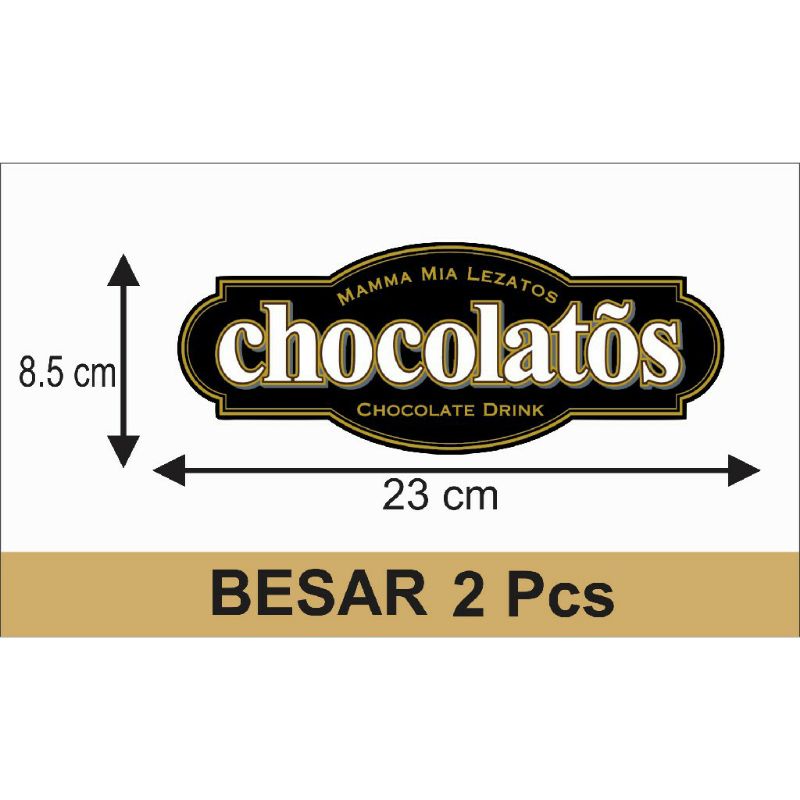 stiker CHOCOLATOS