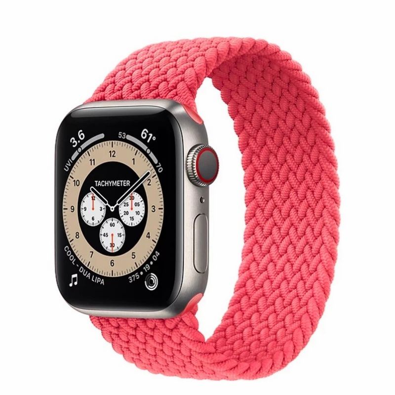 STRAP TALI JAM TANGAN - BRAIDED STYLE APPLE WATCH 1 2 3 4 5 6 SE 38 / 40 - UKURAN L / S SMARTWATCH