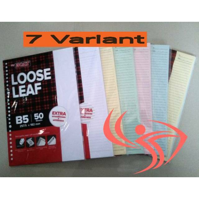 

Isi Binder B5 BIGBOSS isi 50 Lembar 26 lobang