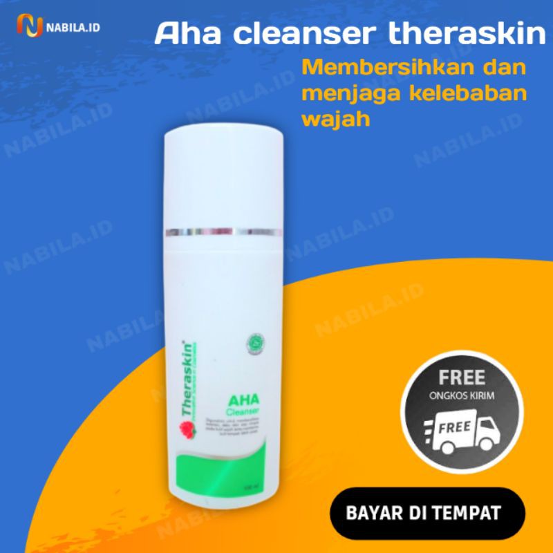 THERASKIN SKINCARE AHA CLEANSER THERASKIN FACIAL WASH AHA SABUN FLEK
